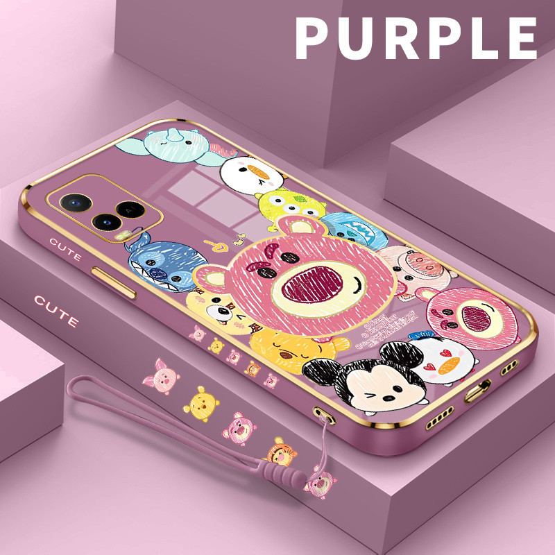 Case HP For Vivo Y21 Y21s Y21t For Vivo Y21a Y21e Y21G vivi For VivoY21 For VivoY21s vovo For VivoY2