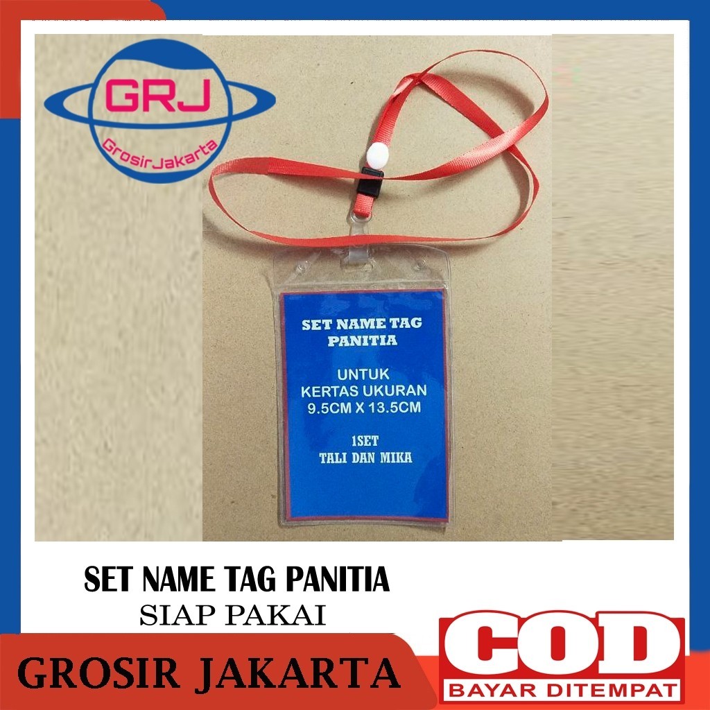 

PROMO Custom Cetak Nametag Panitia