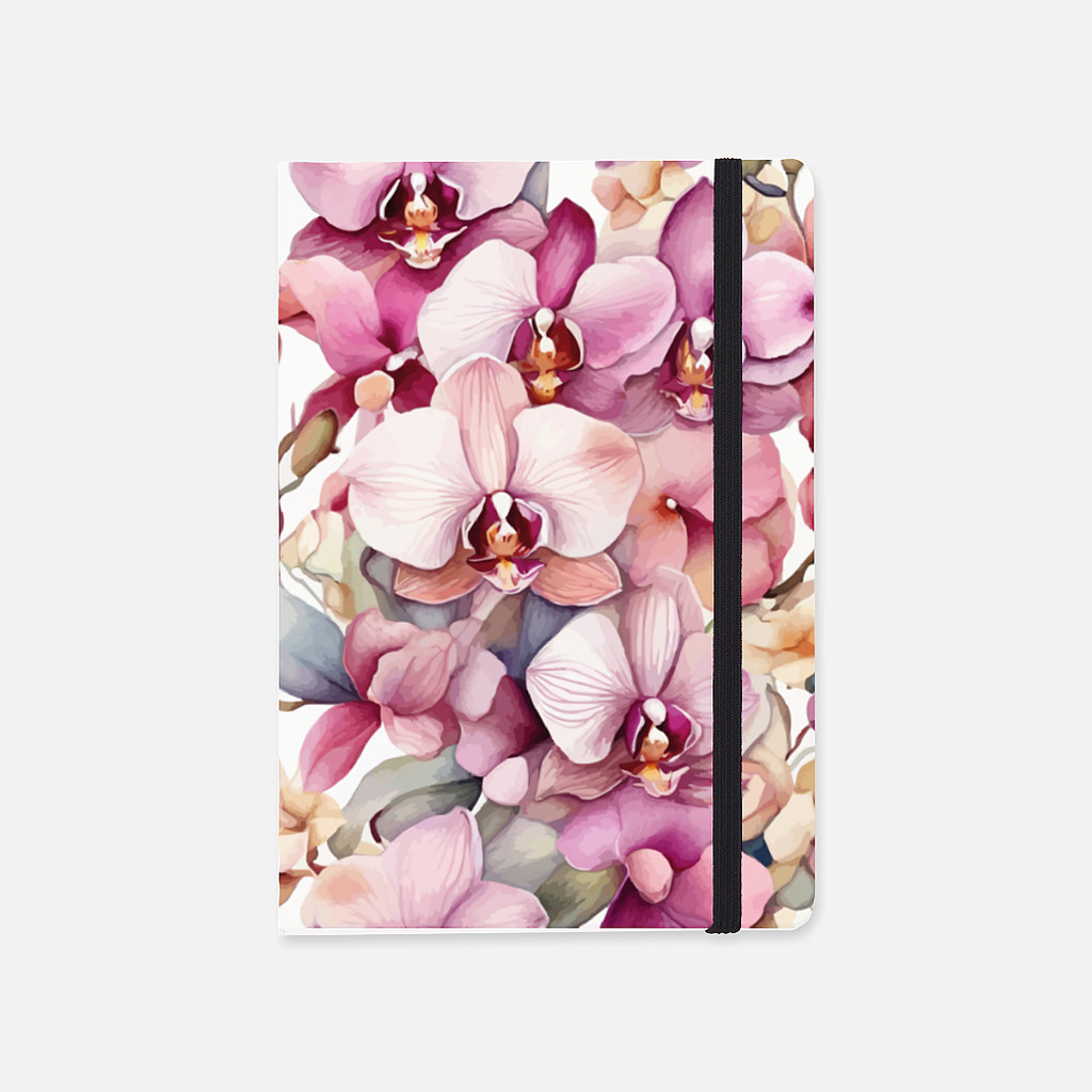 

Jurnal Aesthetic Notebook Buku Tulis Catatan A5 - Flowers Series