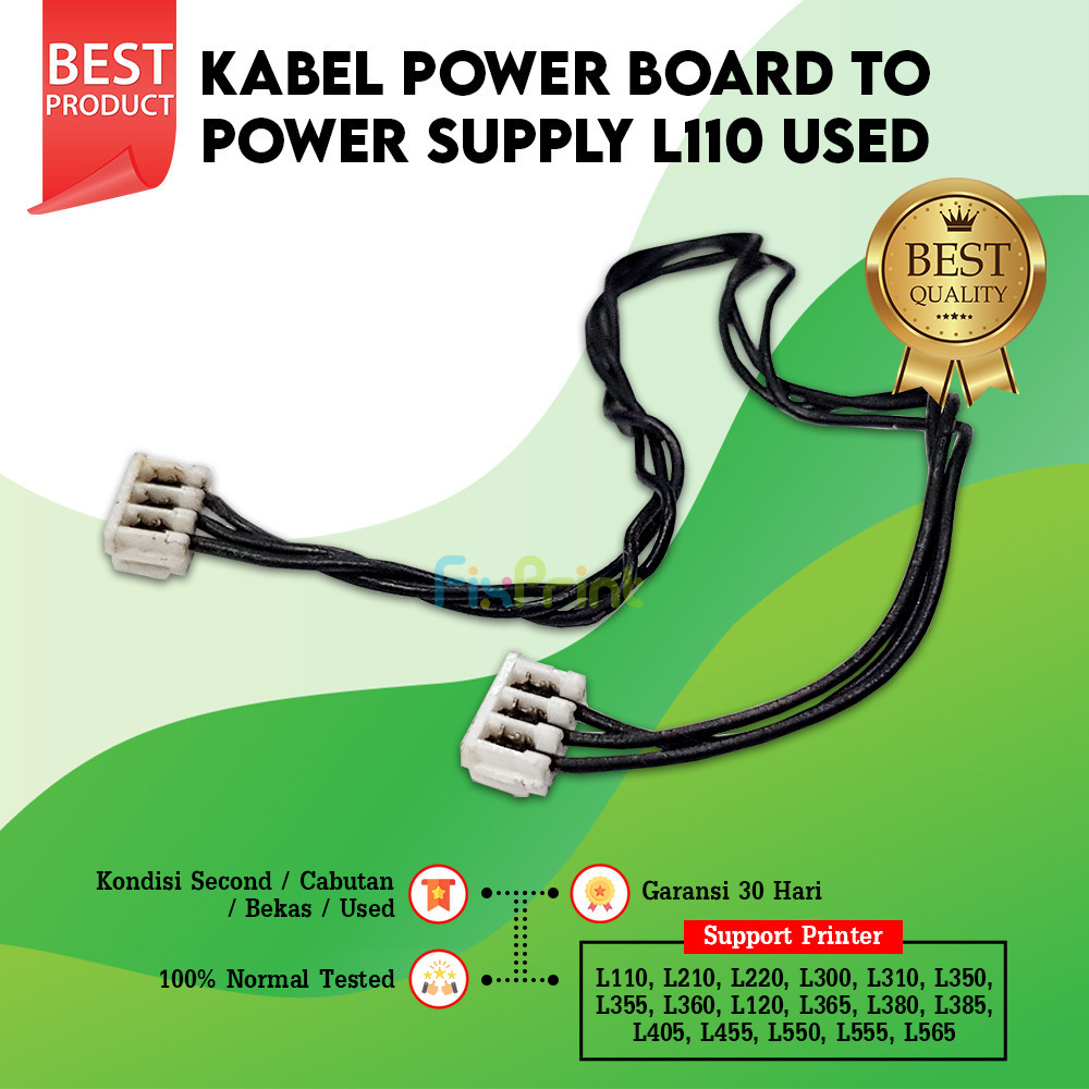 Kabel Power Mainboard Epson L121 L380 L385 L405 L485 L550 L555 L565