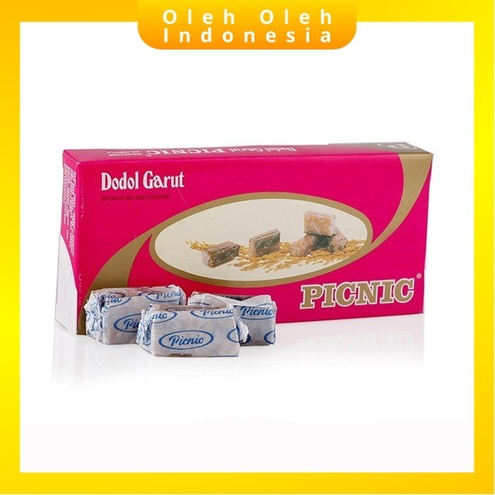 

Dodol Garut Picnic Aneka Rasa Original 250gr Klasik Legendaris Oleh Oleh Khas