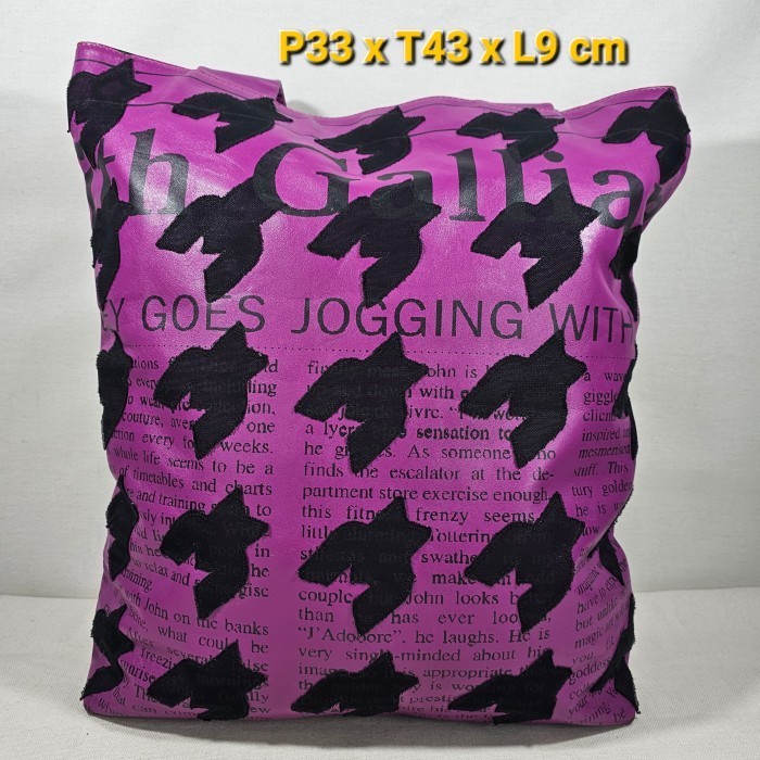 John Galliano international Vintage Japan original luxury tote hand shoulder bag tas selempang ketek