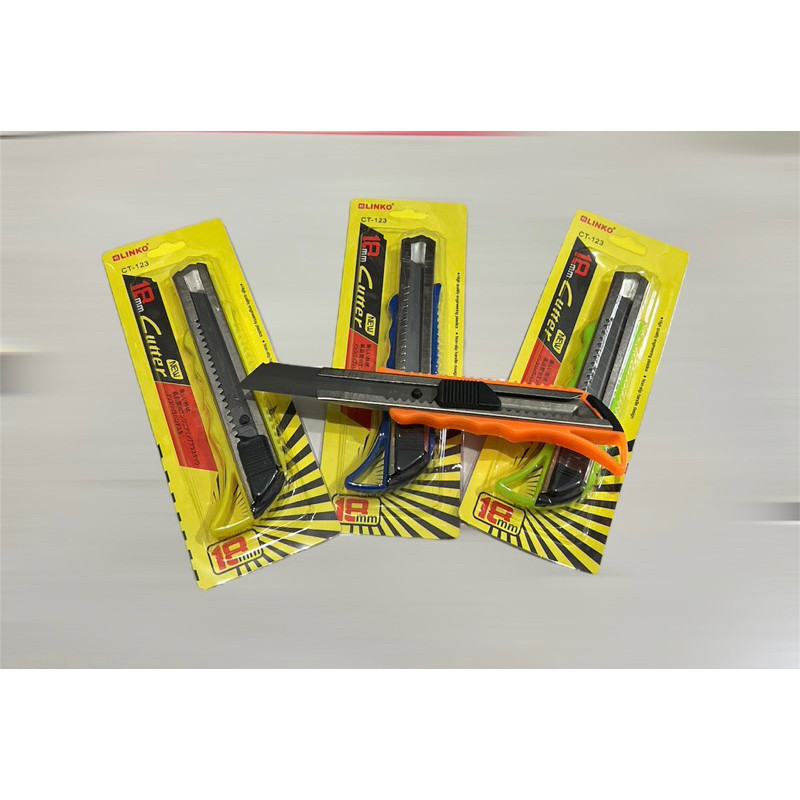 

Cutter Besar Linko Ct - 123 Auto Lock || Cutter Linko Murah