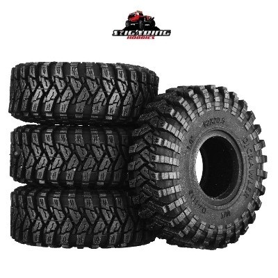 PART REMOTE CONTROL 4 PCS SOFT TIRE CRAWLER 62x20.5mm BAN SCX24