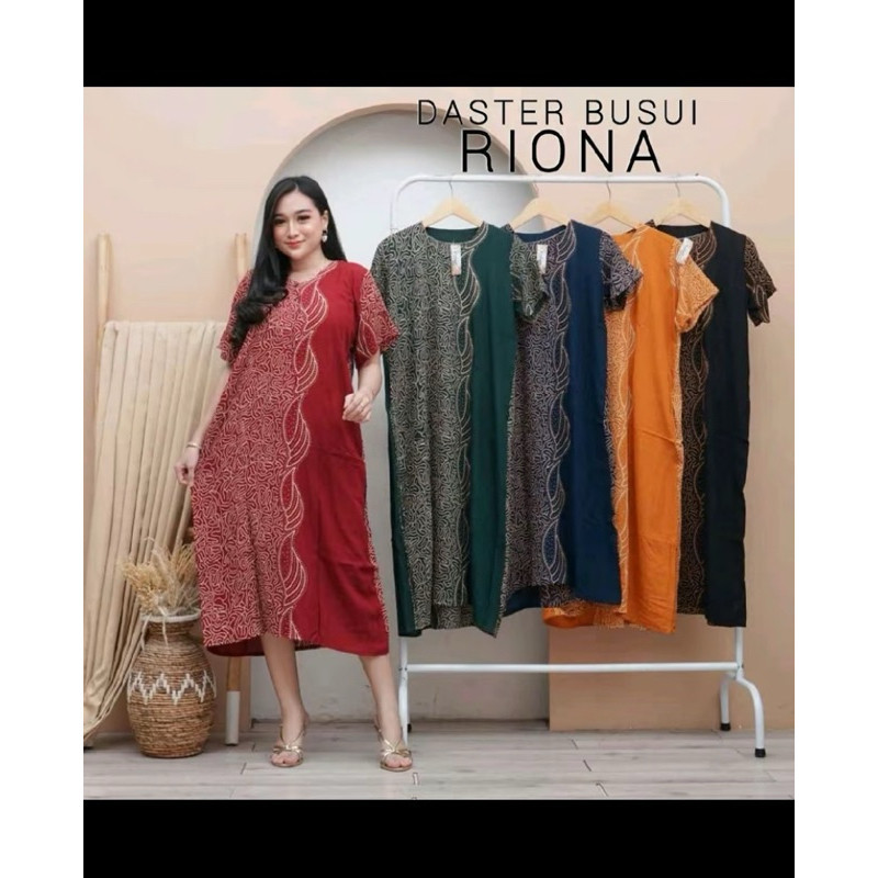 Daster standar motif terbaru 100rb dapat 3pcs busui bahan rayon adem