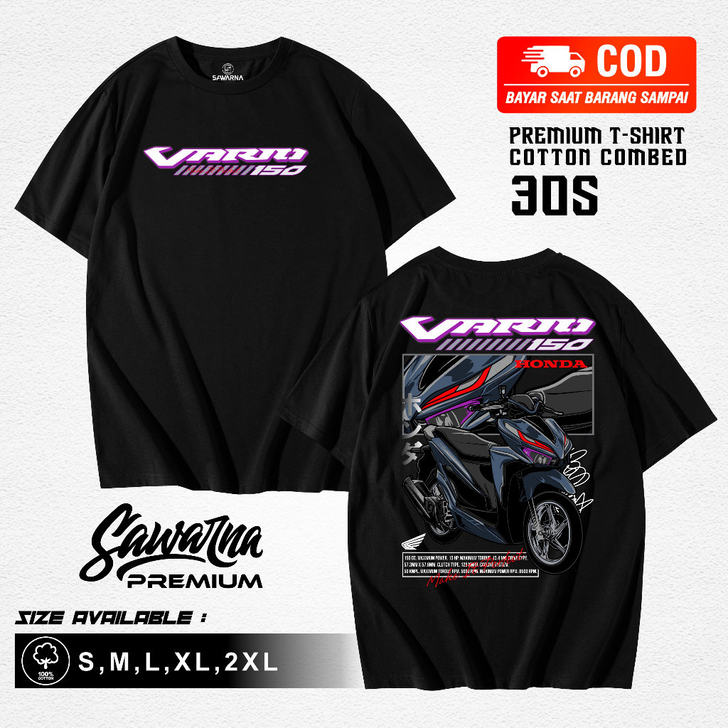 Kaos vario baju vario baju motorkaos vario 150 kaos vario 125 baju herex Honda Vario 150 Make It Per
