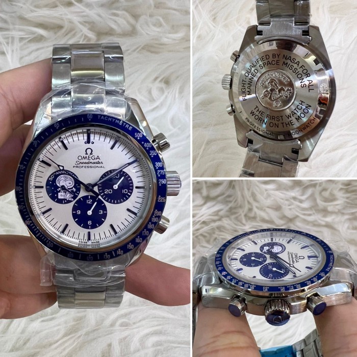 JAM TANGAN PRIA OMEGA SEMASTER MEWAH AUTOMATIC JAPAN SUPER GRADE AAA ANTI BADAI  #omega1149