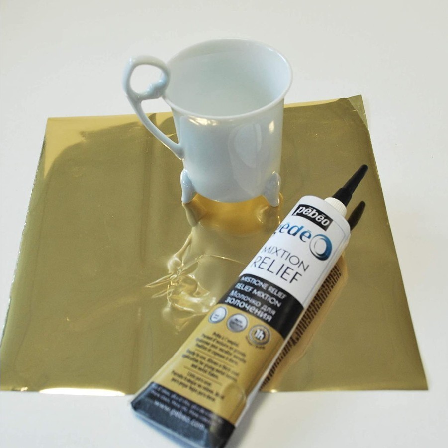 

Pebeo Gedeo Gilding Aluminium Leaf Kertas Metal Logam