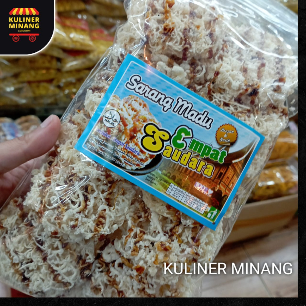 

Kue Sarang Madu Cemilan Khas Kuliner Minang