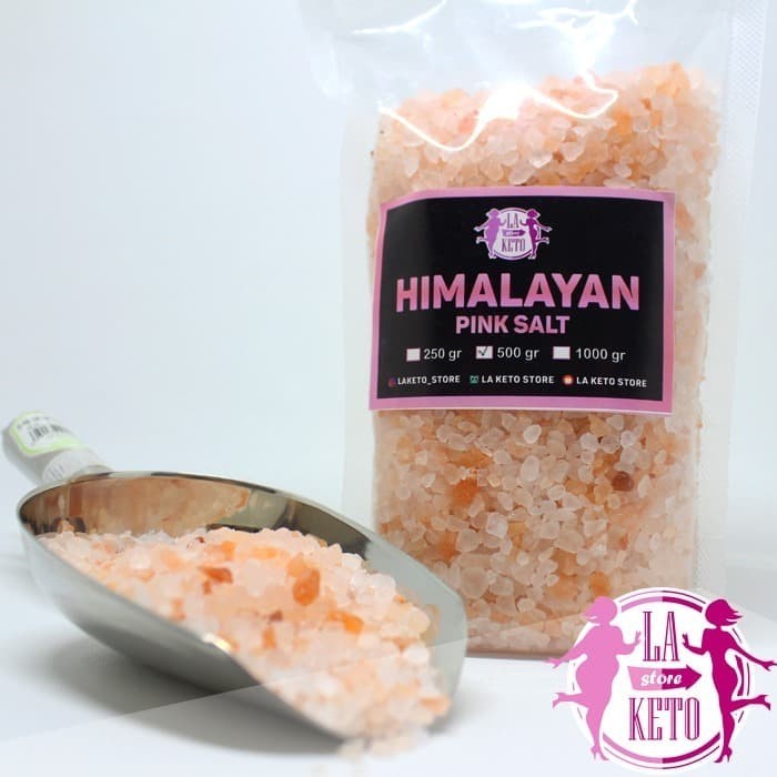 

New Produk- [Terlaris] ROCK HIMALAYAN SALT CRYSTAL GARAM ORI PAKISTAN @500GR
