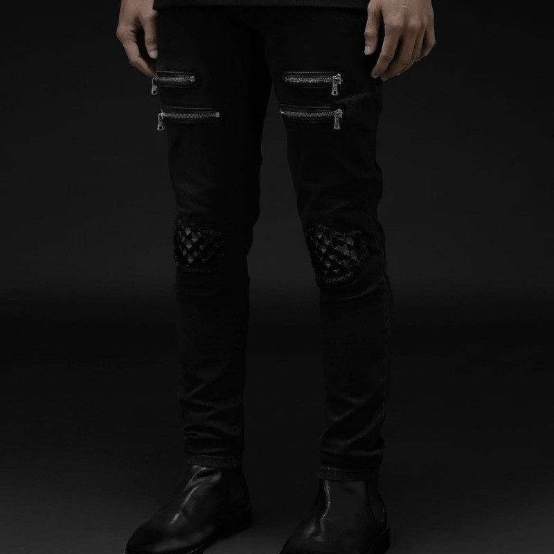 Big Salle Rucas Diamond Leather Jeans/ RUCAS Season 9 Grand Combination Delivery II - Shorts Pant/RU