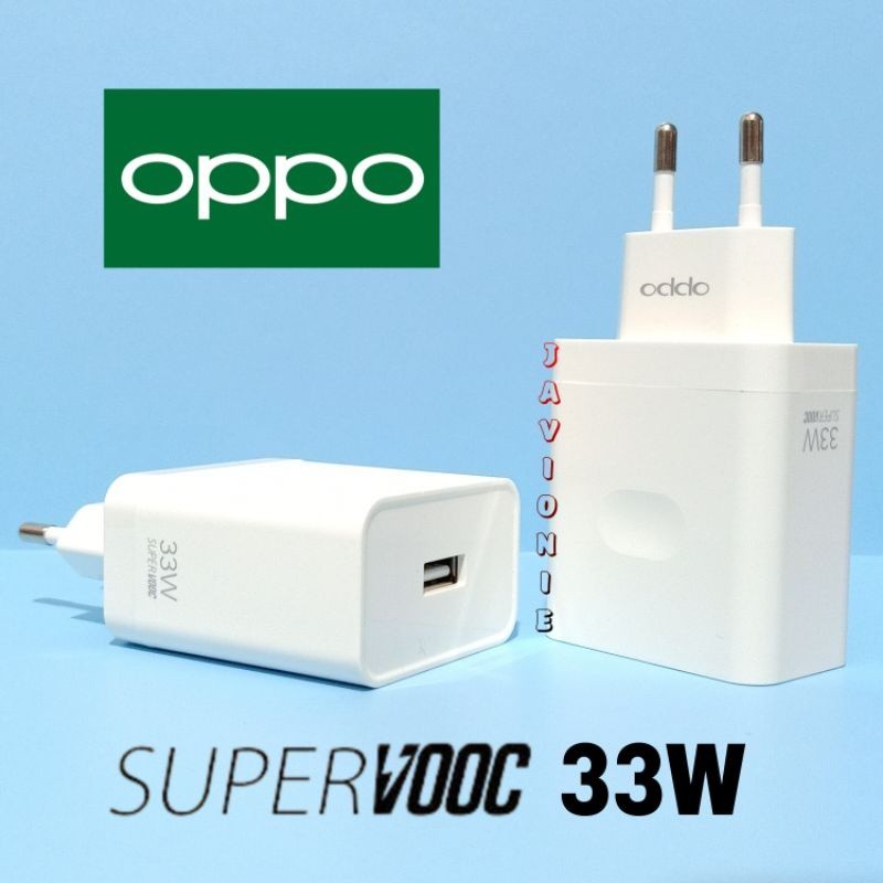 PRODUK TERBARU # Charger Casan OPPO Super VOOC 33W Reno 7 7z 8 8z 8T A38 A57 A58 A74 A76 A77s A78 A7