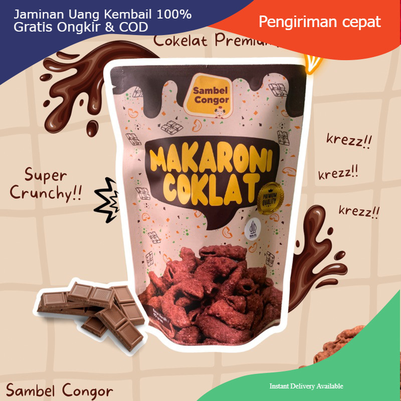 

Makaroni Coklat by Sambel congor/ Snack viral/ makaroni kekinian/ Makaroni viral INSTAN TERMURAH