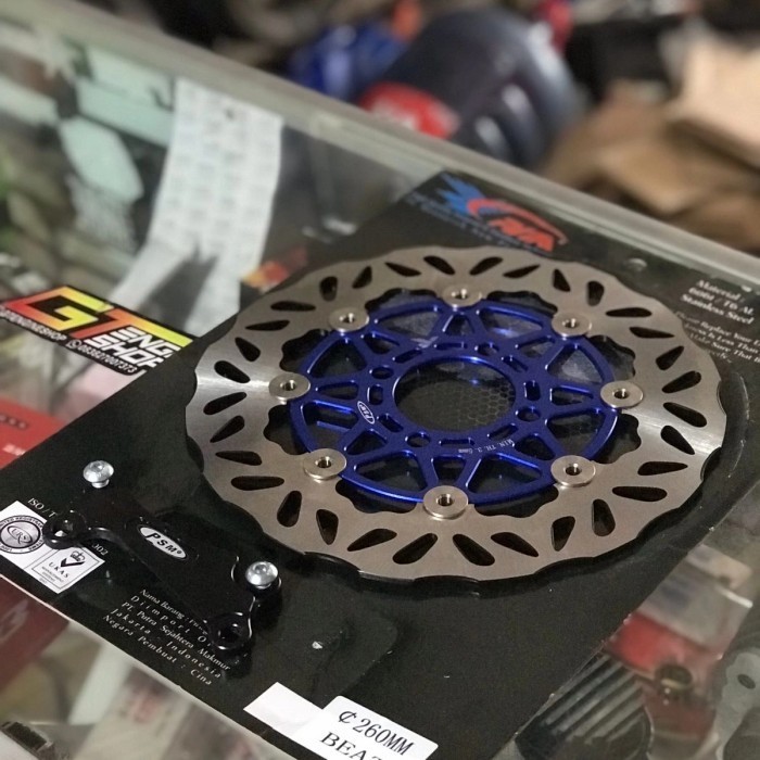 Termurah Disk Piringan Cakram PSM Honda Beat 260mm Disc Cakram PSM Beat - Hitam