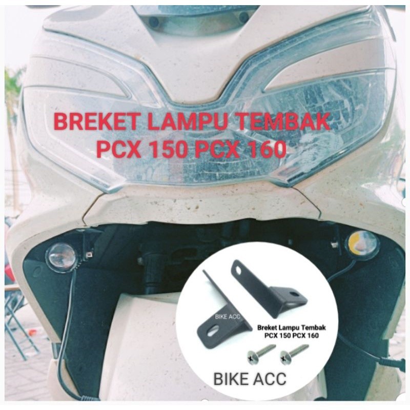 Breket Foglamp PCX 150 160 Breket Dudukan Lampu Tembak PCX 150 PCX 160