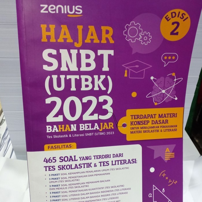 [PROMO MURAH] Buku Hajar SNBT - UTBK Lengkap 2023 ZENIUS ( Aturan Terbaru )