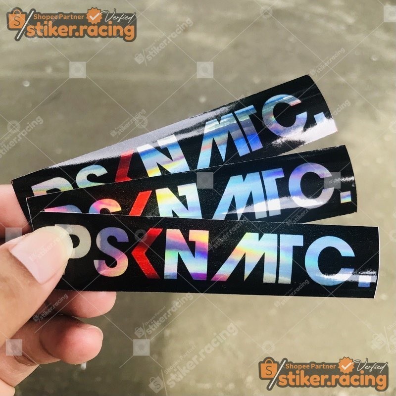 Stiker Racing Motor Pasukan Matic Psknmtc Hologram Bijian - Kode 10414