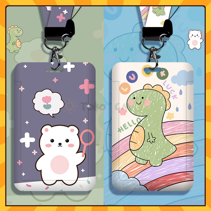 

⭐ Toko CM ⭐ Nametag Nama Gantungan Id Card Id Card Holder Aesthetic Tali Id Card Kulit Photocard Holder Card Holder Dompet Kartu