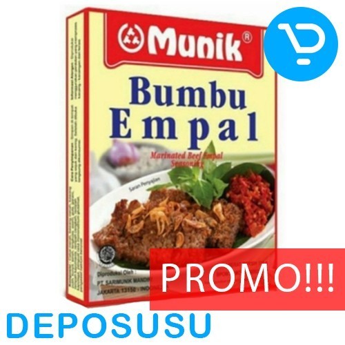 

New- MUNIK Bumbu EMPAL 110g | Marinated Beef Empal Seasoning - EXP 15/8/2024