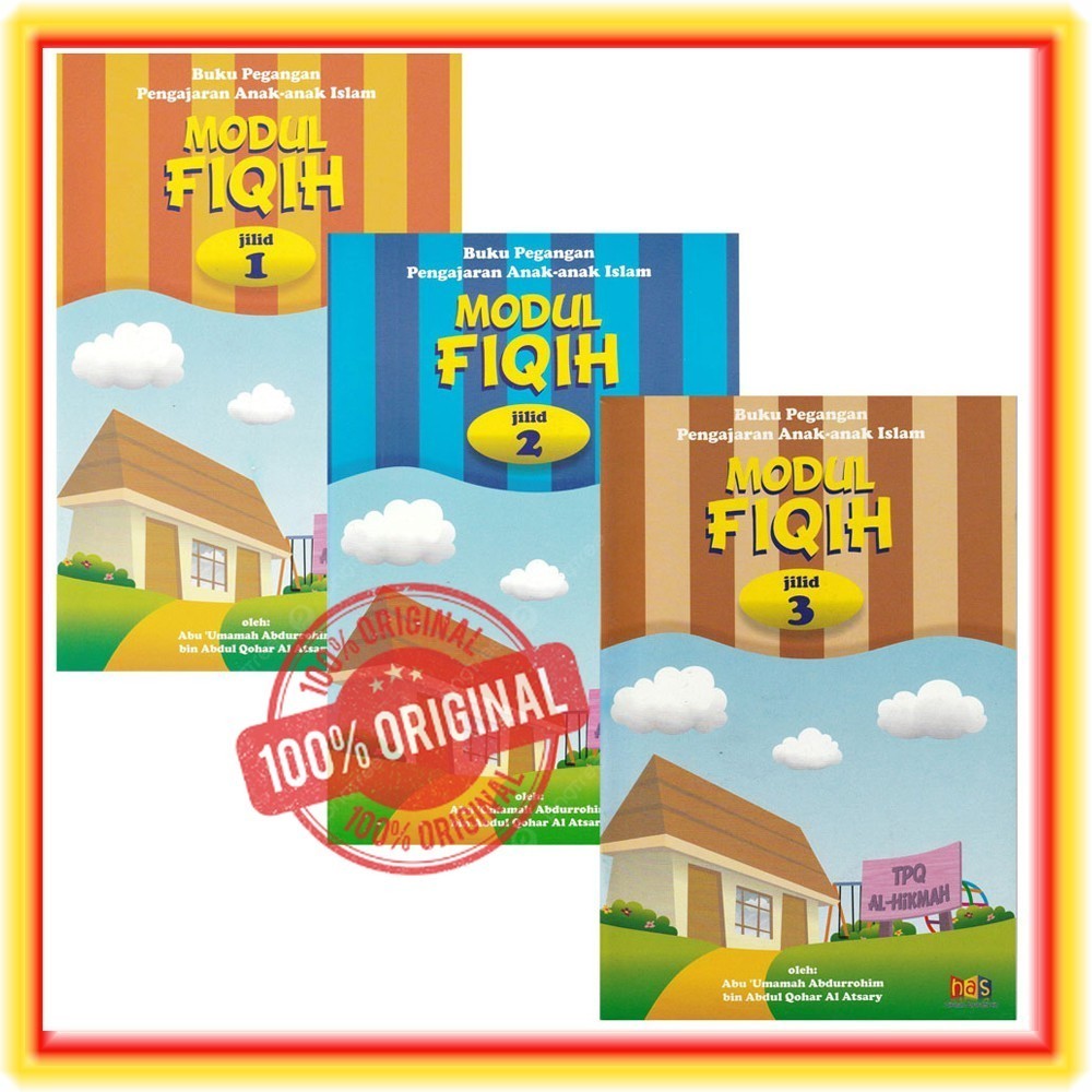 Modul Fiqih Fikih HAS Jilid 1 2 3 TPA TPQ Madrasah Diniyah