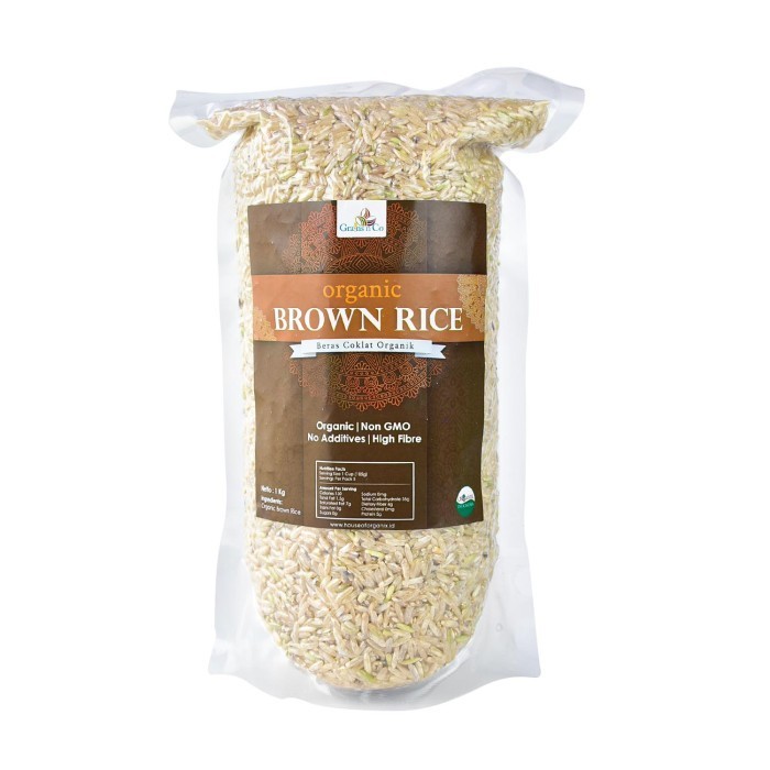 

Grains N Co Organic Brown Rice ( Beras Coklat Organik ) 1 Kg