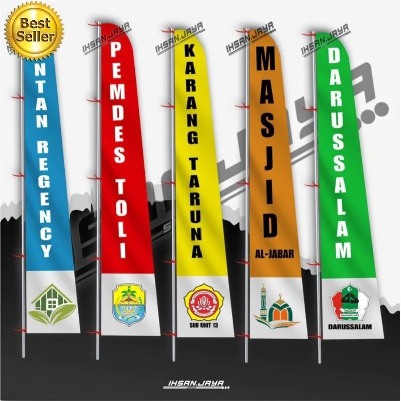 UMBUL UMBUL CUSTOM 4M SATU HARI JADI