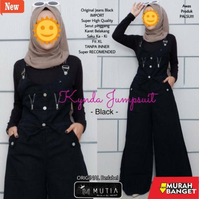 Jumsuit Wanita Kekinian Jual Baju Kodok Jeans Jumbo Overall Panjang Besar Denim  Outer Wanita Pakaia
