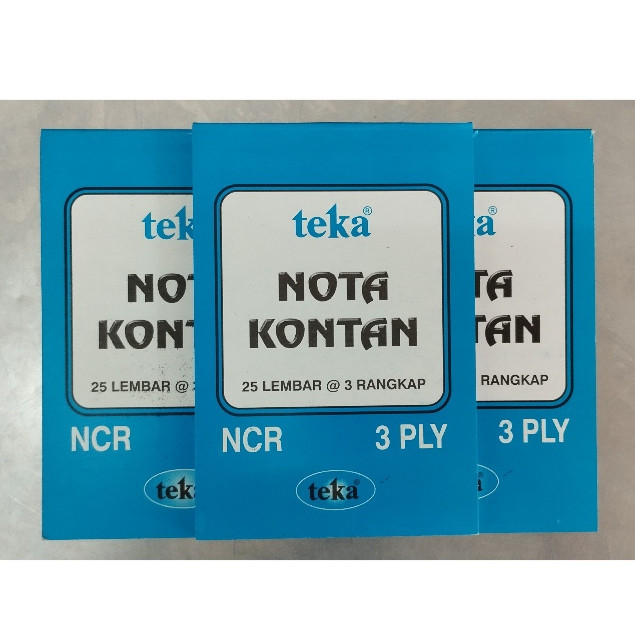 

NOTA KONTAN 3 PLY KECIL TEKA