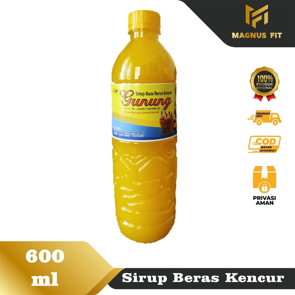 

Sirup Beras Kencur Asli UD. Gunung Batu 600 ml