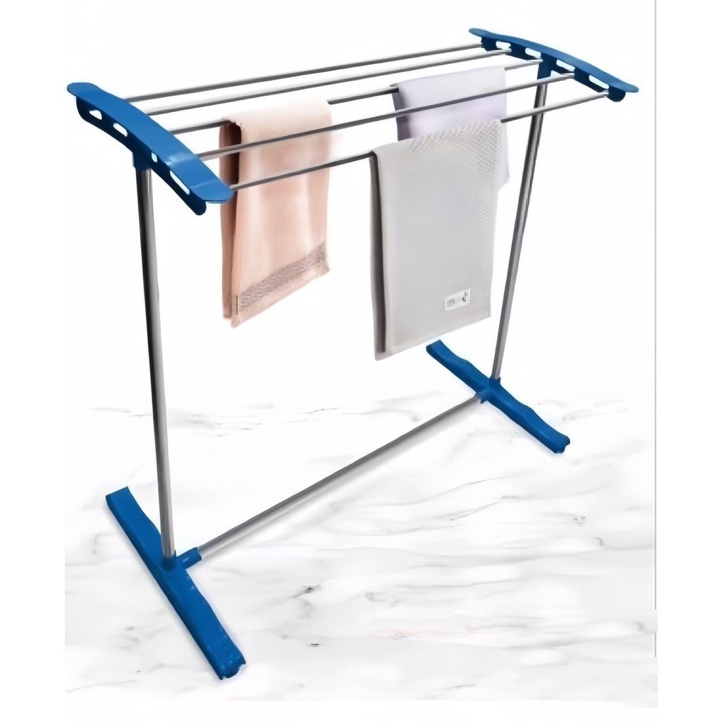 Jemuran handuk baju / Rak handuk aluminium bongkar pasang