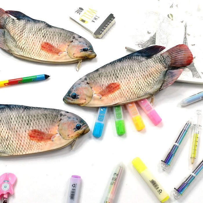 

✨LARIS✨ -Tempat Pensil Ikan Gurame untuk penggemar Seafood