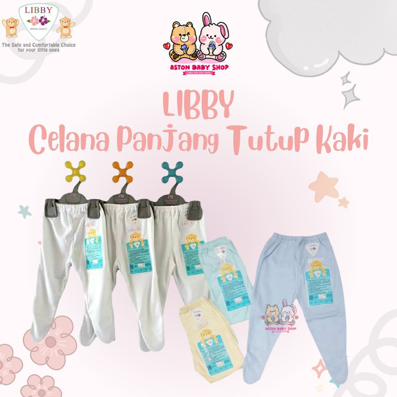 Libby Celana Panjang Tutup Kaki Celana Panjang Bayi