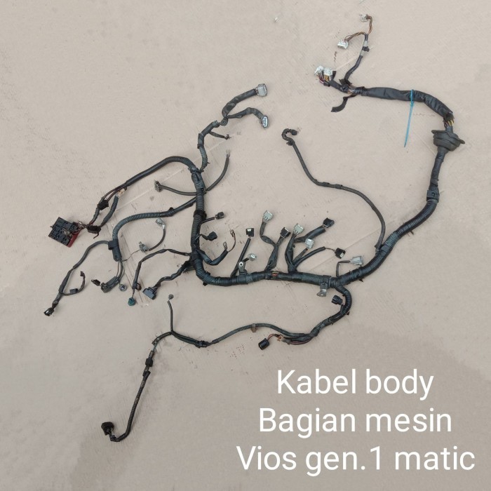 Wiring Wearing Harness Kabel Body Toyota Vios Gen 1 Matic Bagian Mesin