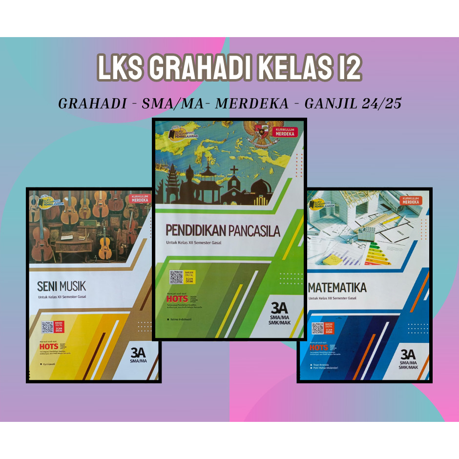 Buku LKS TUNTAS SIMPATI HAYATI KHARISMA ZAMRUD SMA MA Kelas 12 Merdeka Ganjil 2024 2025 - Termurah