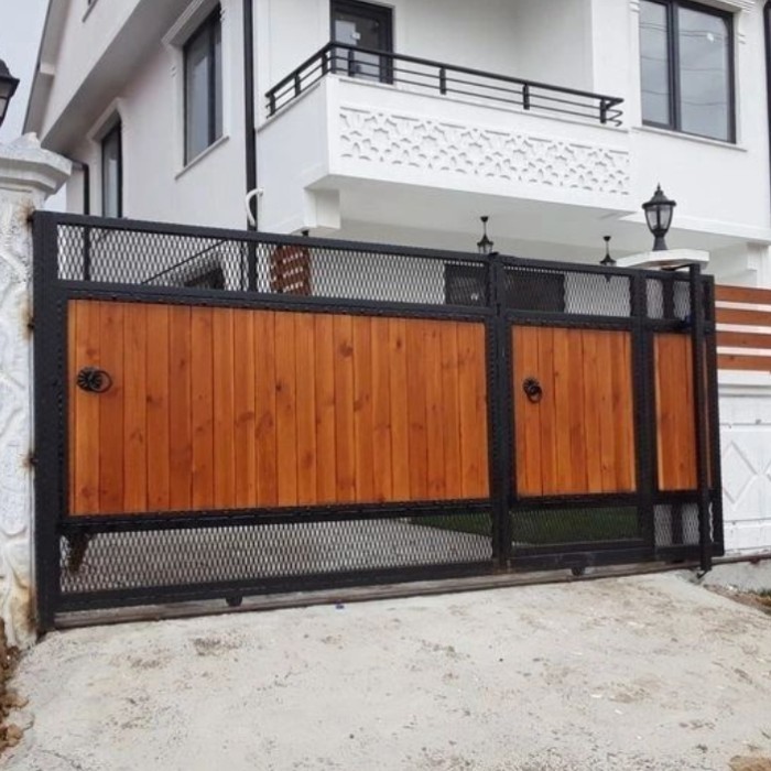 pagar minimalis murah bahan grc woodplank