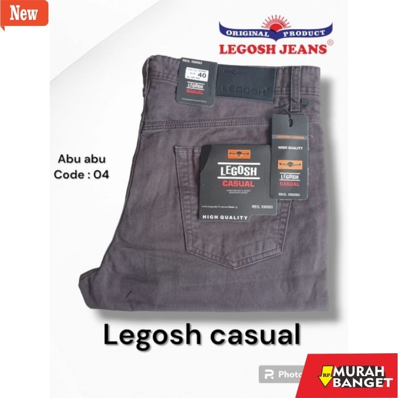 Denim Pria Jumbo Celana Panjang Kanvas Cardinal Original Legosh Casual Size 39 - 46 JUMBO / Celana P