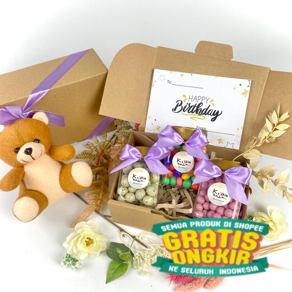 Hampers Lebaran / Hampers Kue Kering / Hampers Snack / Chocolate Gift Box / Hadiah Ulang Tahun Cewek
