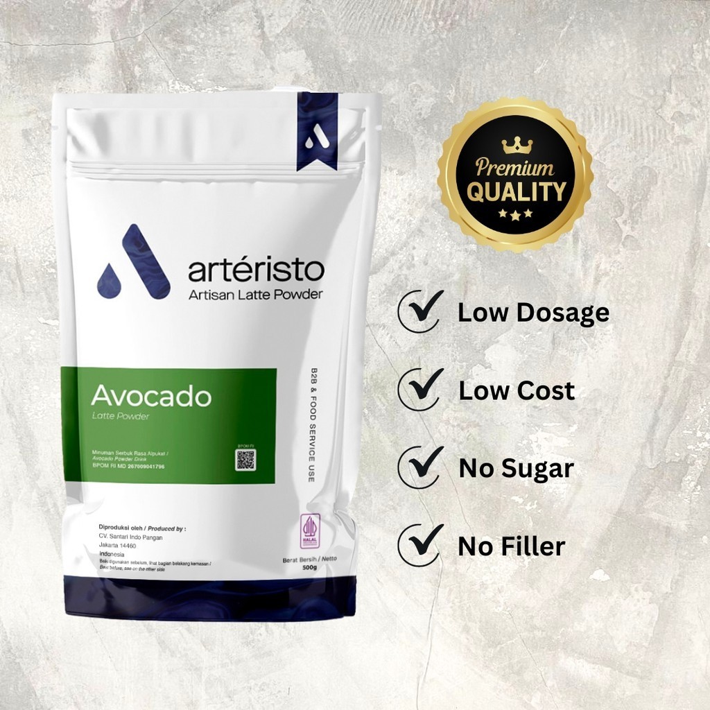 

Arteristo Avocado Bubuk Minuman Rasa Alpukat Premium Powder Drink