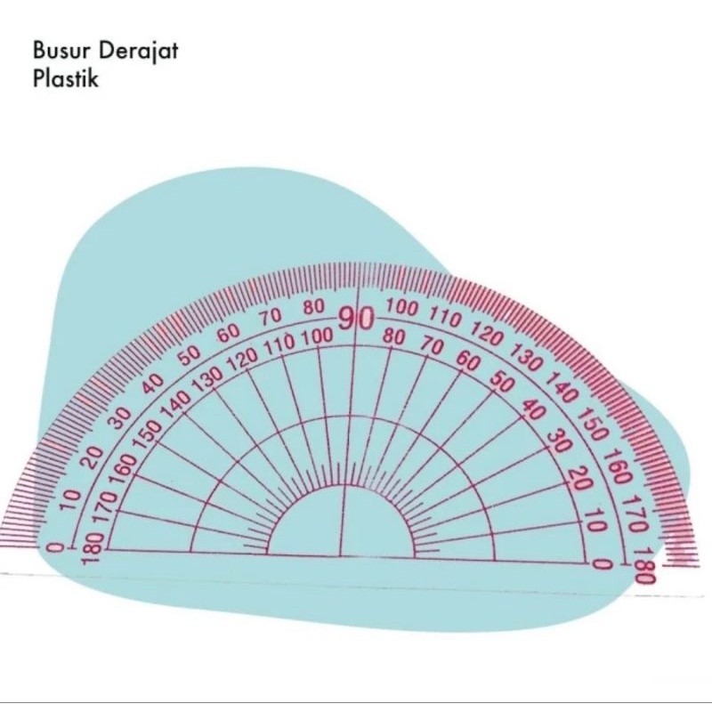 

[PCS] Busur derajat PLASTIK - ABO