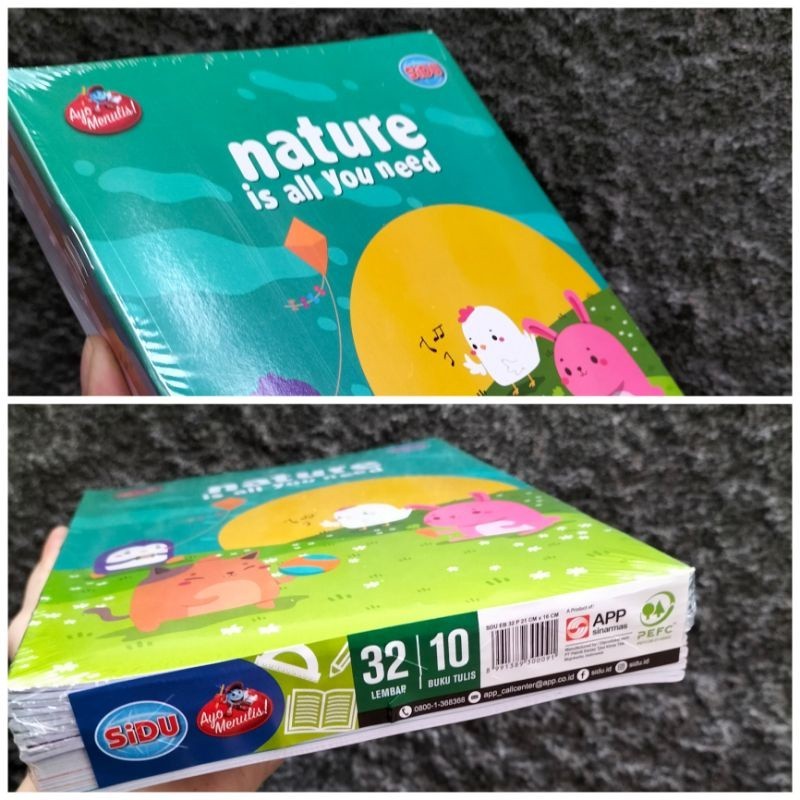 

[10PCS] Buku tulis 32 SIDU/ Buku tulis - ABO