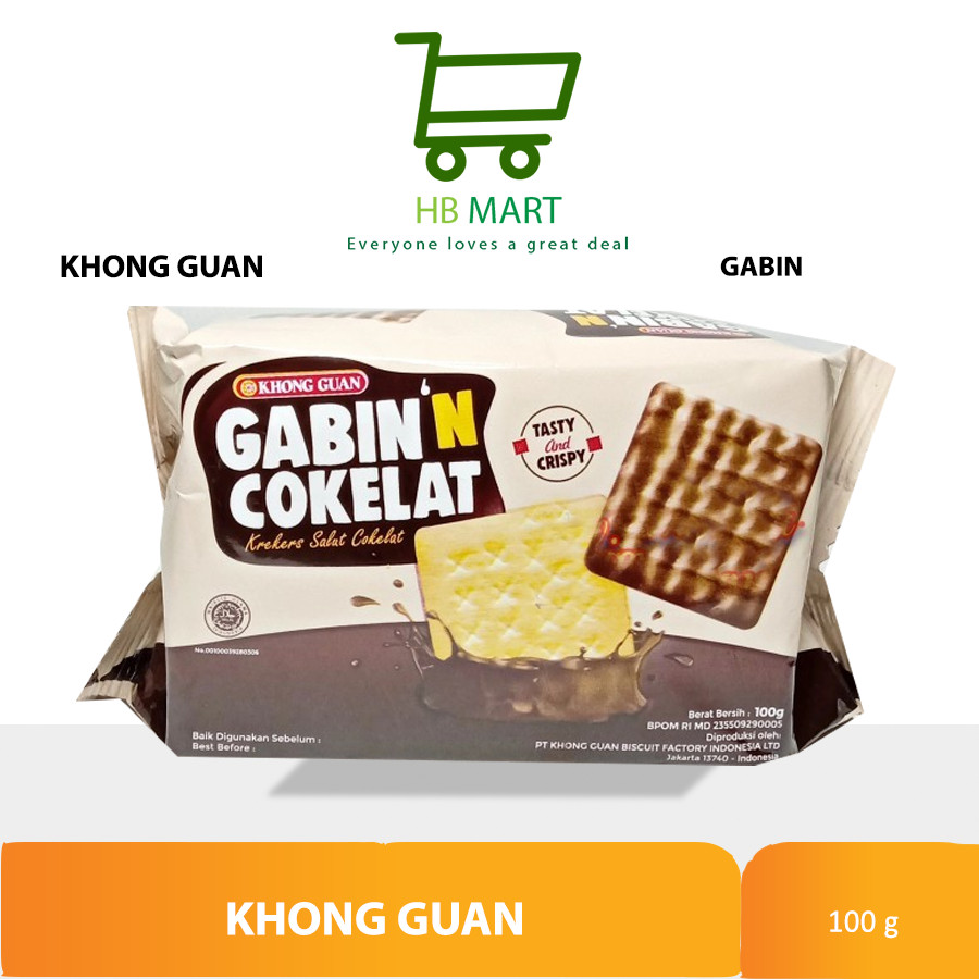 

KHONG GUAN GABIN KREKERS SALUT COKELAT 100GR