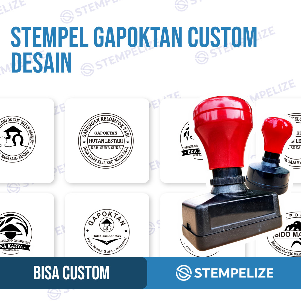 

Stempel Gapoktan Custom Desain