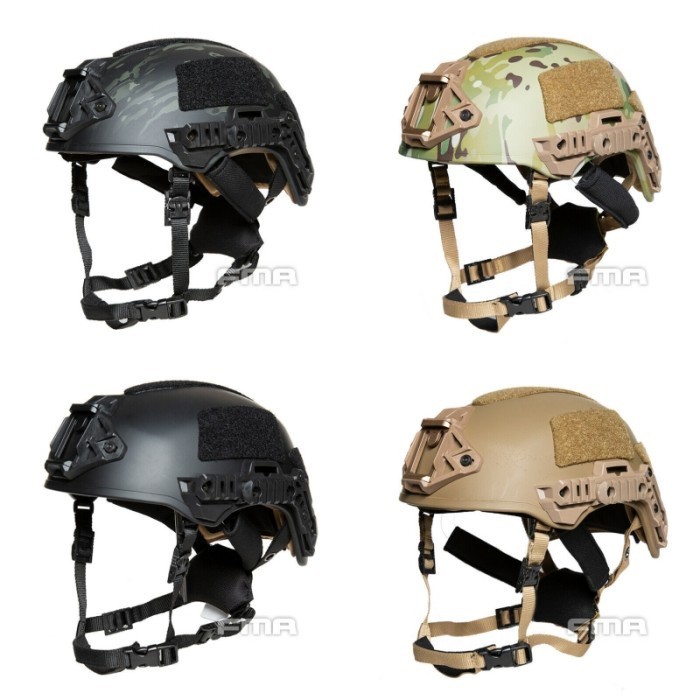 Team Wendy Repro Exfil Helmet Tactical Helm Bump Airsoft Military Helem EX EXF Hiking Safety Tambang