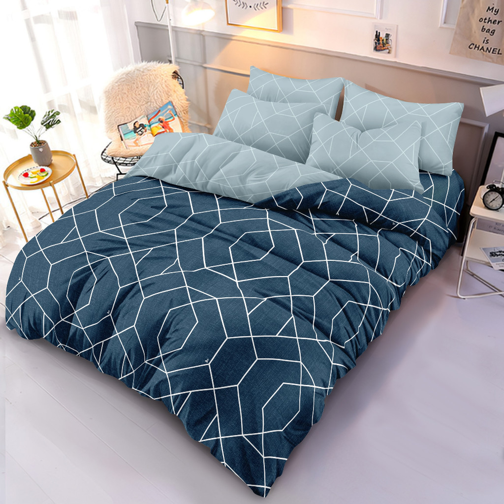 Illusions - Bed Cover Set King 180x200 Tinggi 20 Rumbay - Hansel