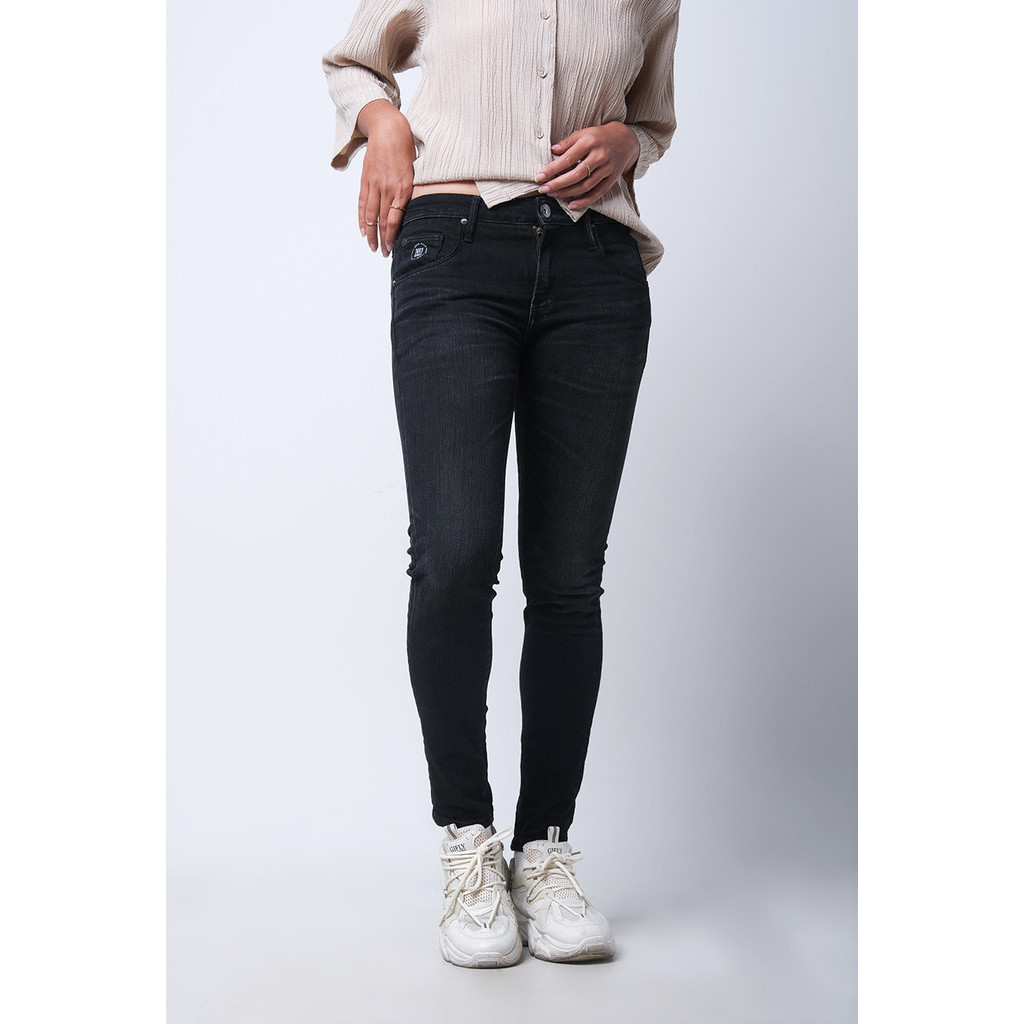 Logo Jeans - Celana Jeans Wanita Skinny J1 Series 43SJ1L3DG
