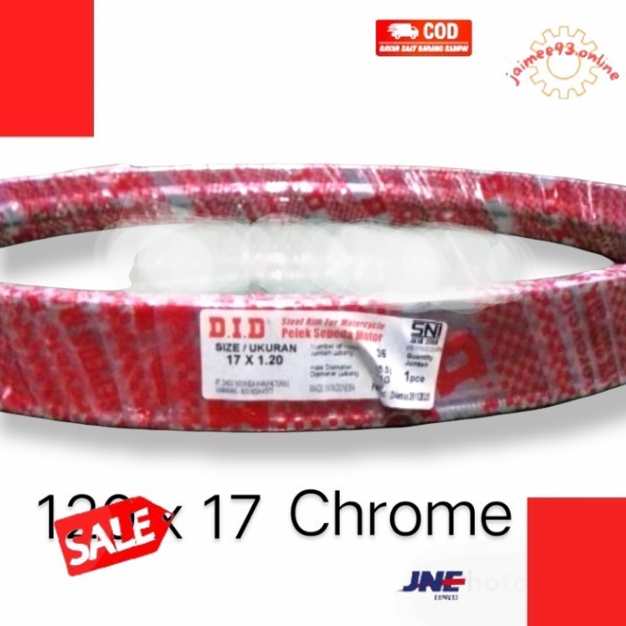 Bigsale✨ -VELG DID 120 140 160 Ring 17.  DID. - 120 x 17