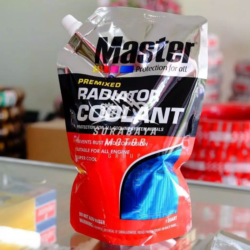 COD Master Coolant 1 Liter Air Radiator Hijau MOTOR
