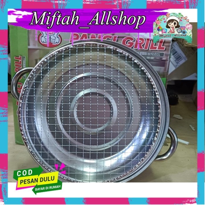 ALAT PANGGANG / ALAT PANGGANG SERBAGUNA PANCI GRILL GSE STAINLESS STEL