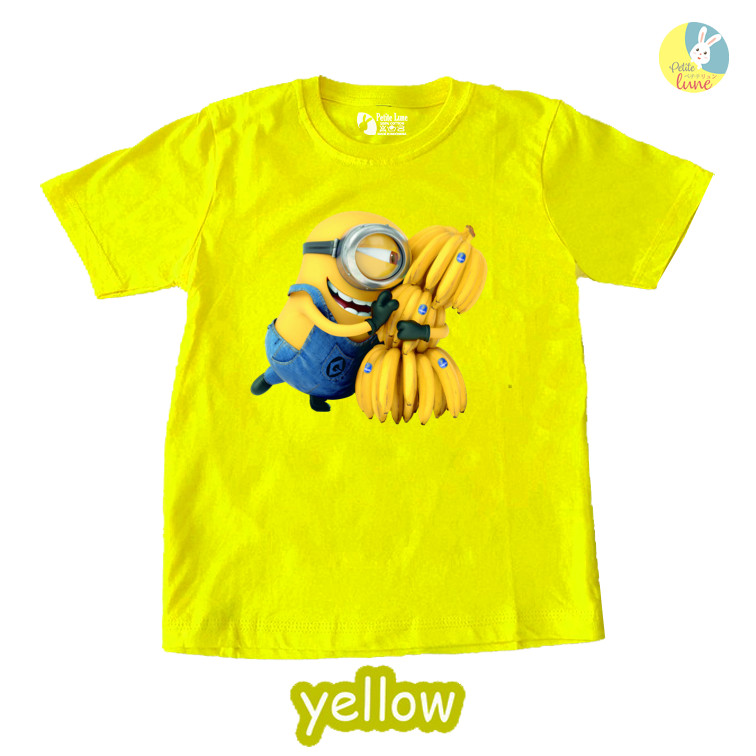 KAOS ANAK M1N10N Sablon Distro Branded Tas Baby Bisa Instant Laki Jaket Perempuan Warna Celana Rok M