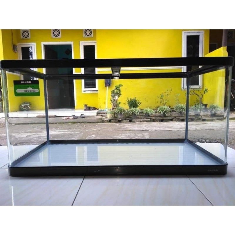 Akuarium Aquascape Ikan Fish Kaca Akrilik Akuascape BAHARI AQUARIUM NBG-2130 BLACK